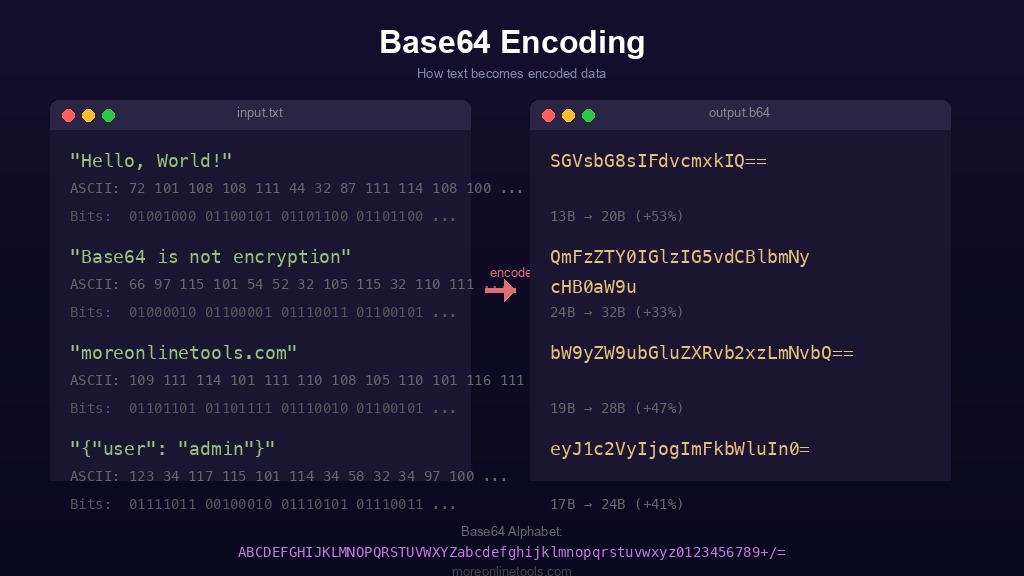 Codifica Base64 Spiegata: Cos'è e Come Funziona