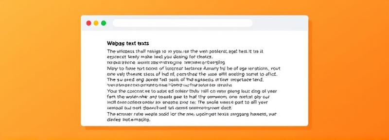 How to Extract Text from Any Webpage